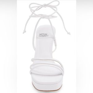 Jeffrey Campbell White heel